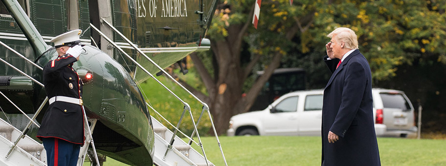 Donald Trump in Washington, November 2018.