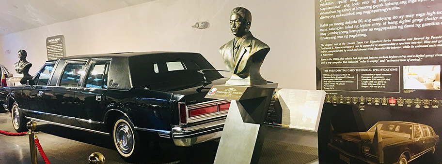 Die ehemalige Limousine des philipinischen Diktators Ferdinand Marcos.