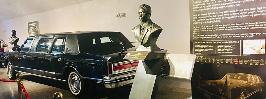 Die ehemalige Limousine des philipinischen Diktators Ferdinand Marcos.