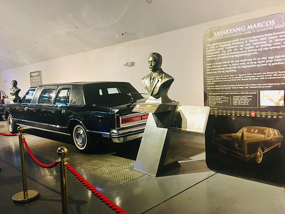 Die ehemalige Limousine des philipinischen Diktators Ferdinand Marcos.