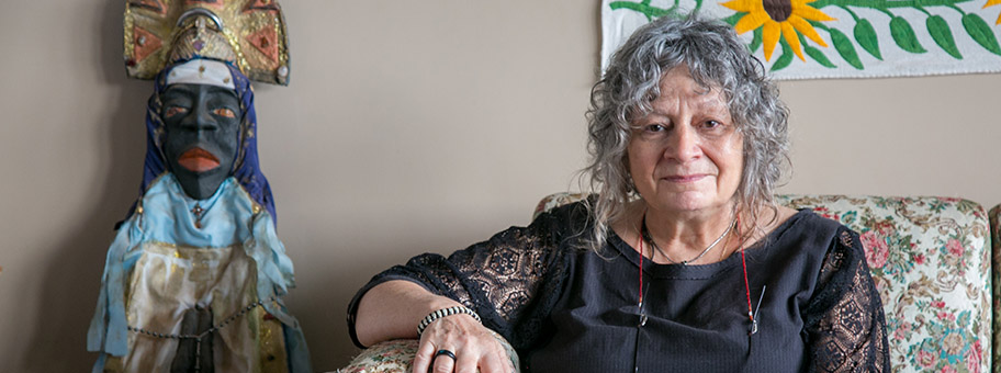 Die Anthropologin Rita Segato in Brasilia, Februar 2018.