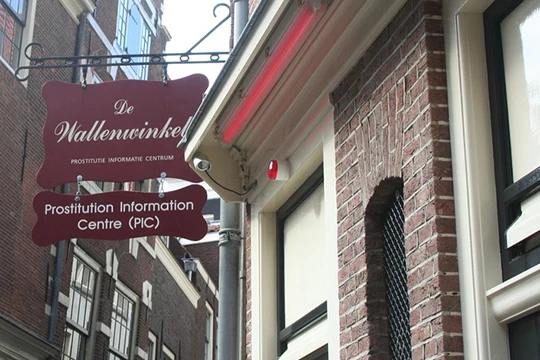 Informationszentrum für Prostituierte in Amsterdam.