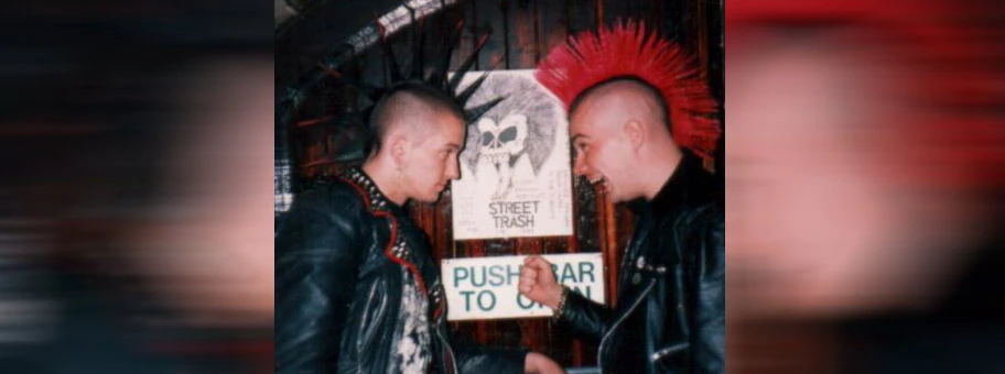 Punks im Jahr 1980.