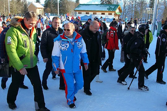 Vladimir Putin in Sotschi, Januar 2013.