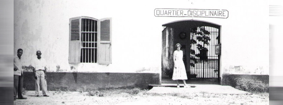Das Straflager St. Laurent auf Französisch-Guyana, 1954.