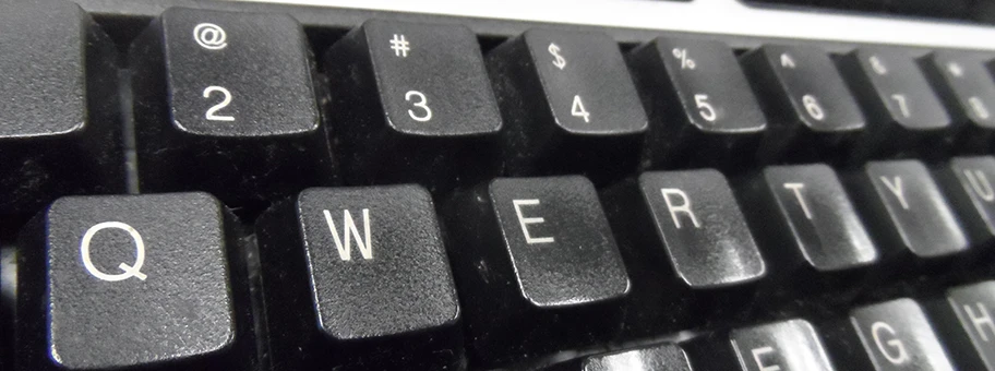 Qwerty-Tastatur.