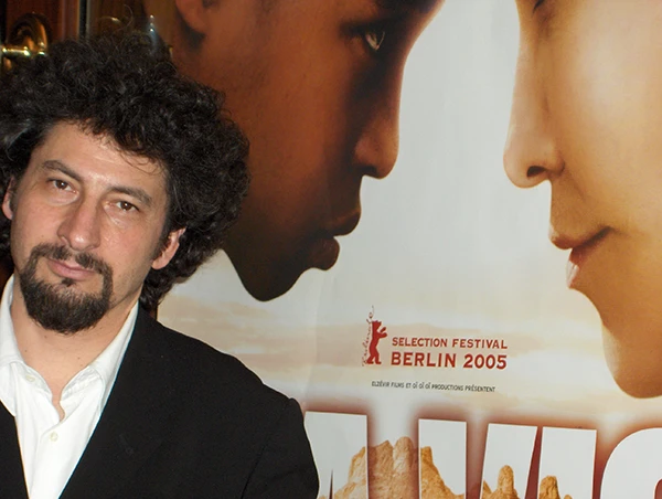 Der rumänisch-französische Filmregisseur Radu Mihăileanu in Berlin, März 2005.