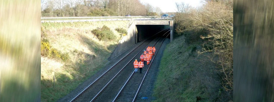 Arbeiter der British Railways.