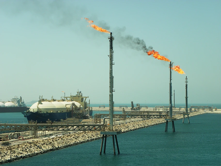 LNG-Terminal in Katar.