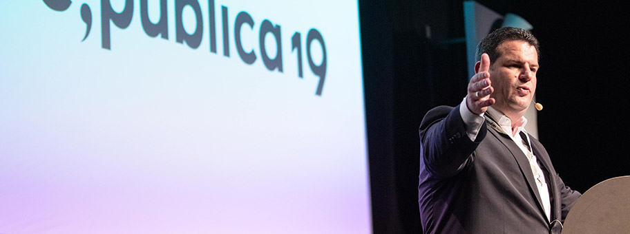 Hubertus Heil an der re:publica 19.