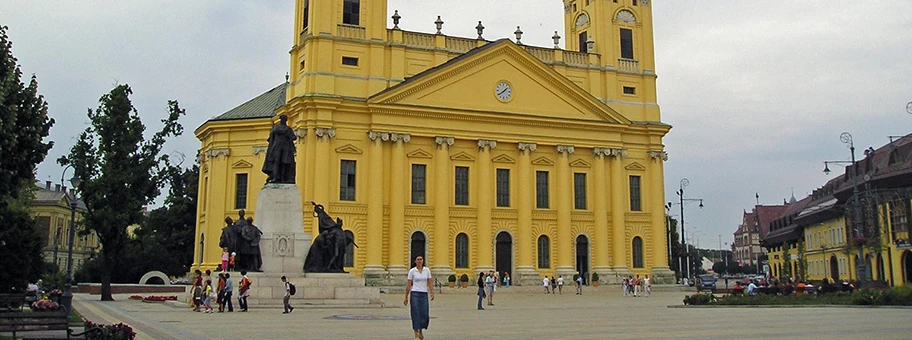 Reformierte Kirche in Debrecen, Ungarn.