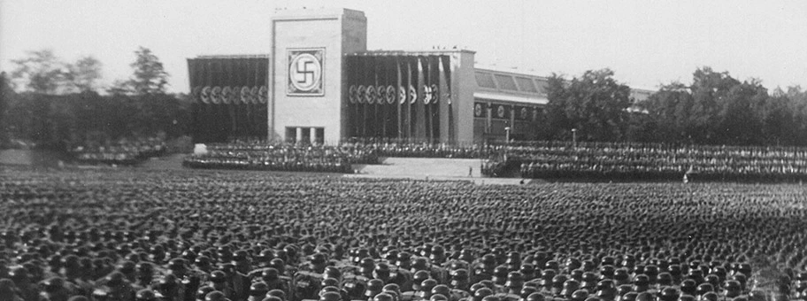 Reichsparteitag. Übersicht über den grossen Appell der SA, SS und des NSKK, September 1935.
