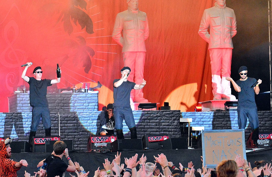 K.I.Z. beim Reload Festival 2015.