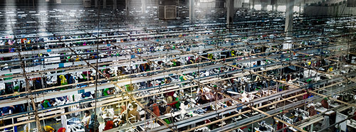 Kleiderfabrik  in Bangladesch, Februar 2020.