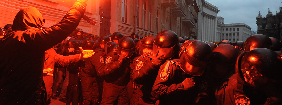 Proteste in Kiew am 1. Dezember 2013.