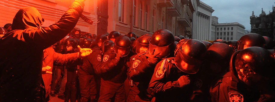 Proteste in Kiew am 1. Dezember 2013.