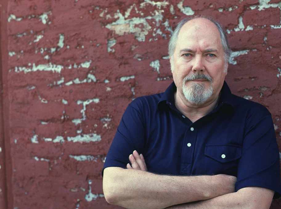 Der US-amerikanische Regisseur Robert Altman in Venedig, 1982.