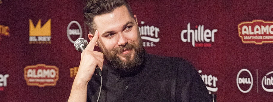 Robert Eggers bei der Präsentation seines Films «The Witch», September 2015.