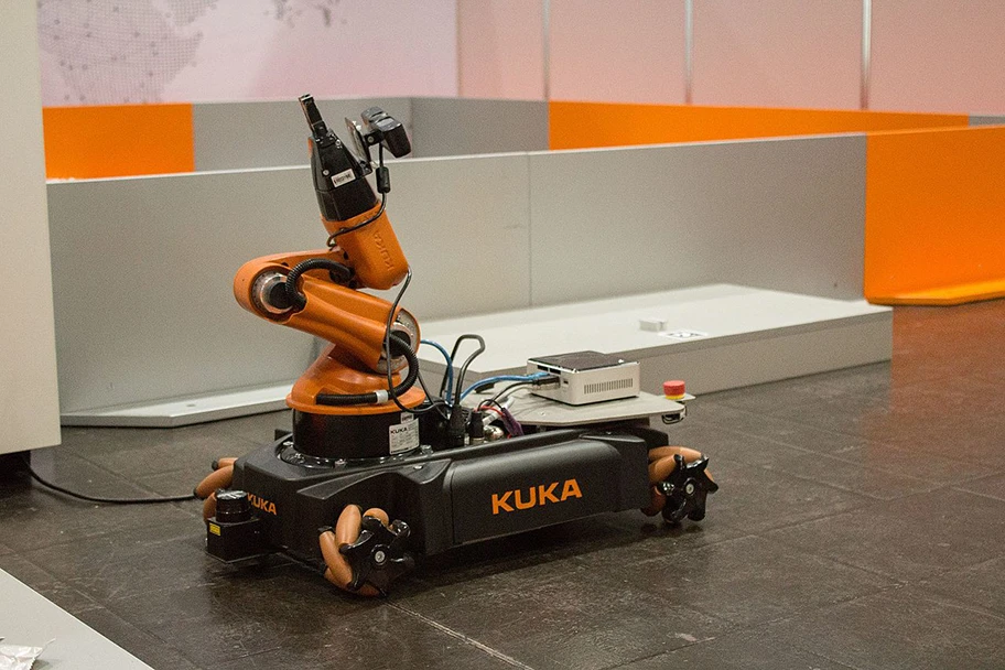 RoboCup 2016 Leipzig - KUKA youBot.