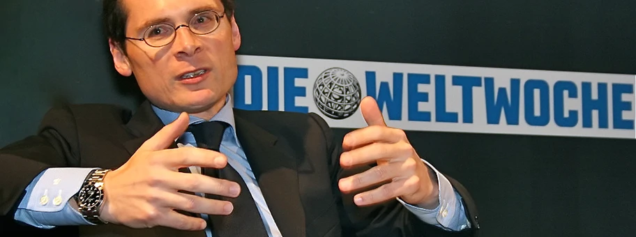 Roger Köppel, Journalist und Chefredakteur der «Weltwoche» in Zürich.