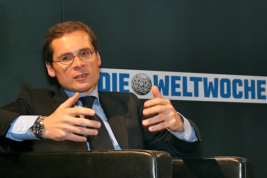 Roger Köppel, Journalist und Chefredakteur der «Weltwoche» in Zürich.