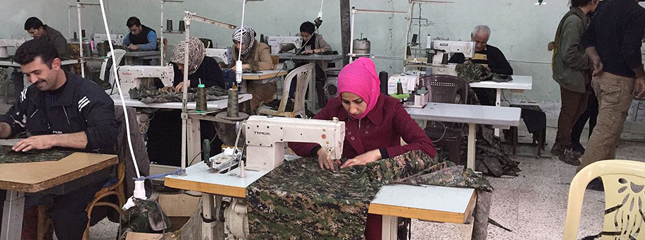NäherKooperative in Rojava.