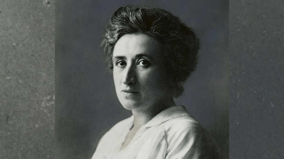 Portrait von Rosa Luxemburg.