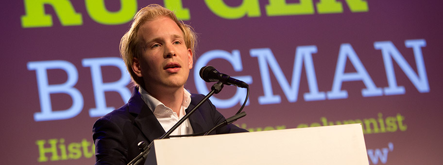 Rutger Bregman, Mai 2014.