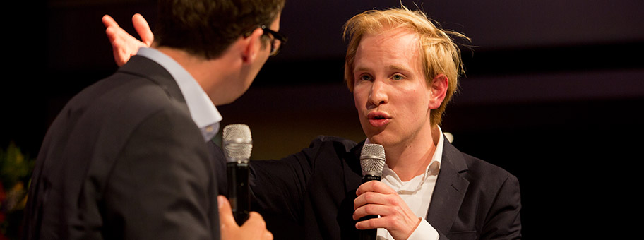 Rutger Bregman, Mai 2014.