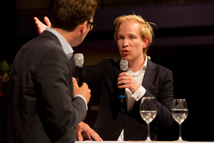 Rutger Bregman, Mai 2014.