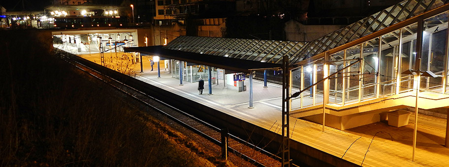 SBahn Haltestelle Echterdingen.
