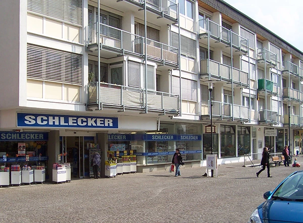 Typische deutsche Schlecker-Filiale in Kronberg