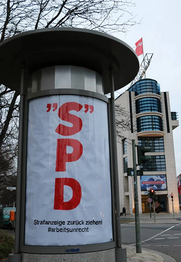 SPD: Strafanzeige zurückziehen!