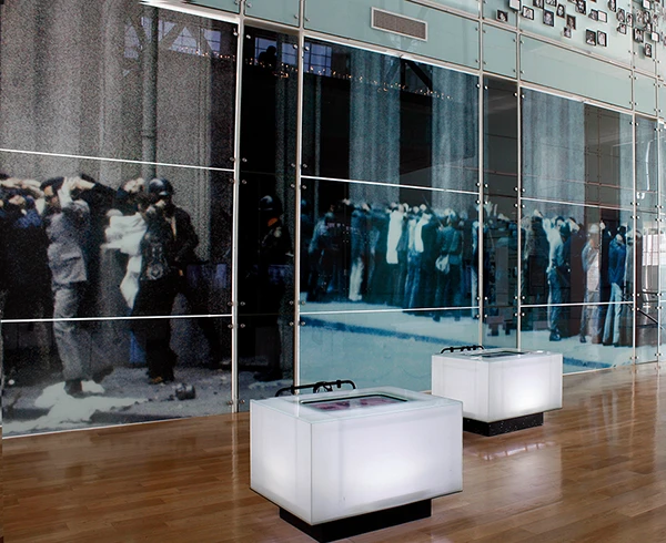 Museum zur Erinnerung an den Militärputsch gegen die Regierung von Salvador Allende in Santiago de Chile.