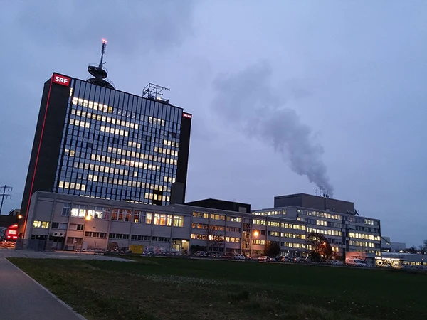Hauptsitz der SRF in Zürich.