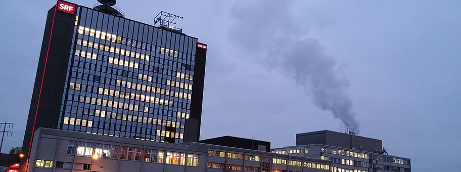 Hauptsitz der SRF in Zürich.