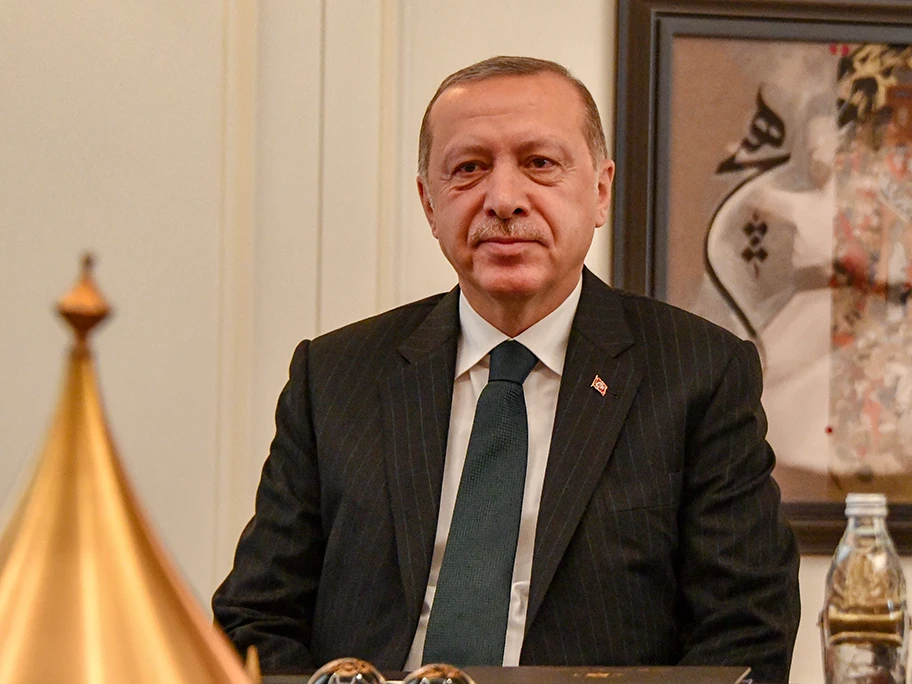 Der türkische Präsident Recep Tayyip Erdoğan, 2018.