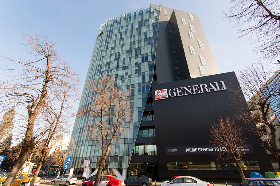 Generali-Gebäude in Bukarest.