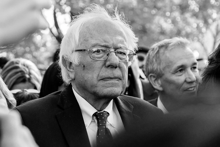 Bernie Sanders am Day of Action People's Rally, Washington DC, Januar 2017.