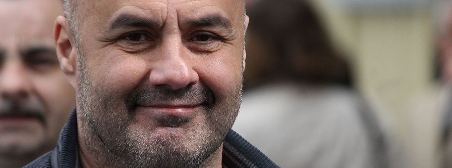 Sorgte für die Wiederbelebung des „Troisième Voie“ - Serge Ayoub, alias «Batskin».