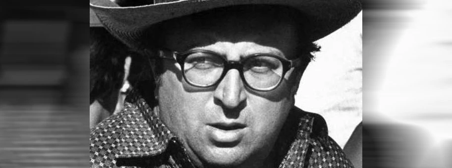 Sergio Leone, 1975.