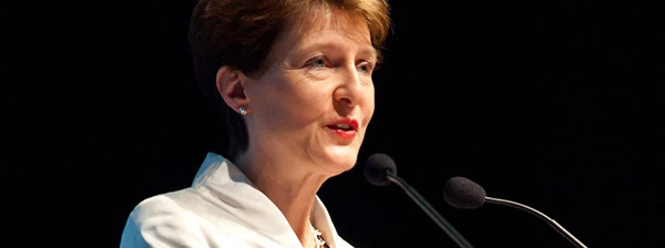 Die Schweizer Bundesrätin Simonetta Sommaruga.