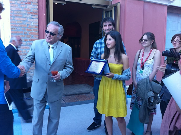 Der polnische Regisseur Jerzy Skolimowski bei den Filmfestspielen von Venedig 2010.
