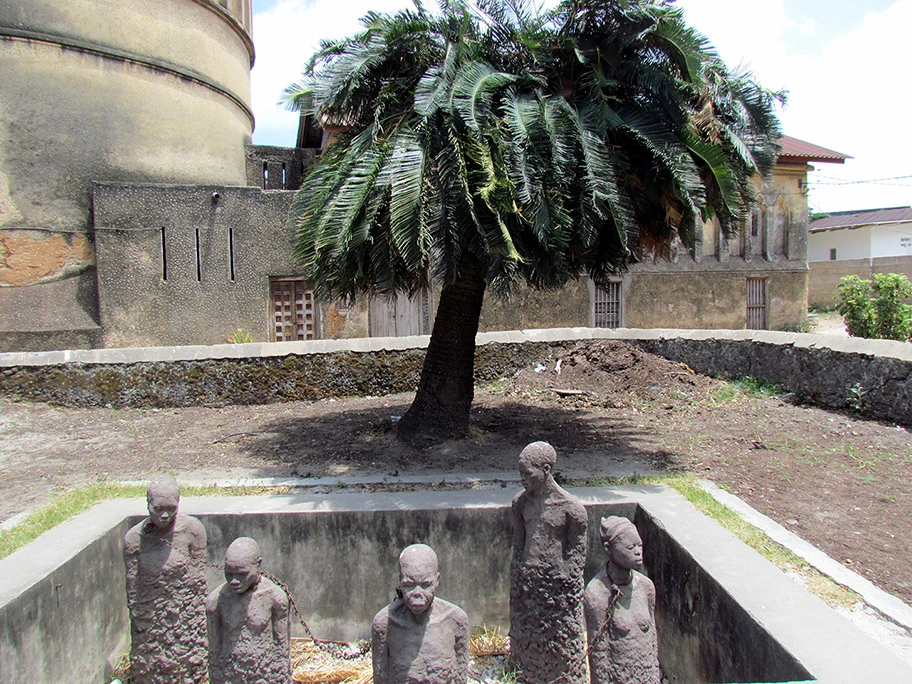 Sklavendenkmal in Stone Town, Sansibar.