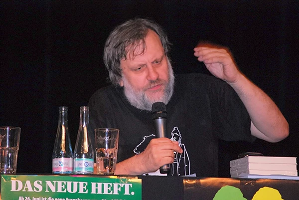 Der slowenische Philosoph Slavoj Žižek.