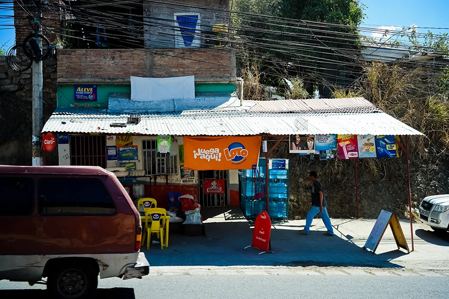 Lebensmittelladen in der Hauptstadt Tegucigalpa.