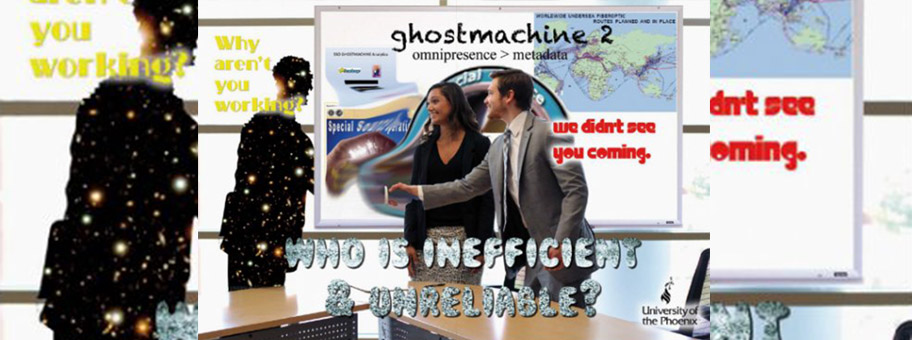 Das Kunstprojekt Ghostmachine kämpft gegen die NSA.