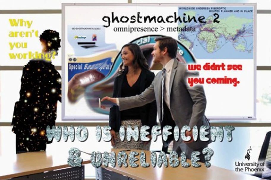 Das Kunstprojekt Ghostmachine kämpft gegen die NSA.