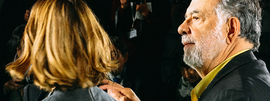 Francis Ford Coppola am internationalen Film Festival von Tokyo.
