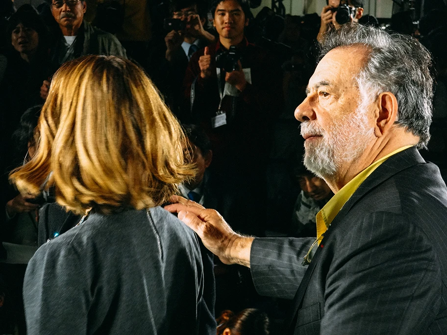 Francis Ford Coppola am internationalen Film Festival von Tokyo.